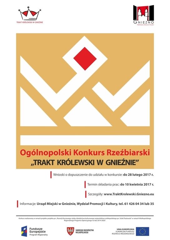 Konkurs Rzeźbiarski „Trakt Królewski w Gnieźnie”
