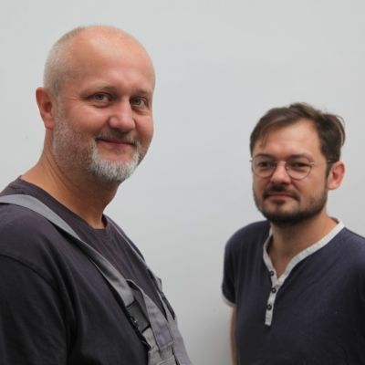 Janusz Bogucki i Grzegorz Gwiazda, foto Justyna Mędrala