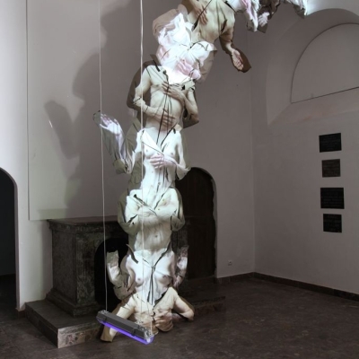 Sergiy Petlyuk, „Bez tytułu”, 2015, instalacja video, projekt „Dziedzictwo. Patrząc na Brandta”, fot. Jan Gaworski